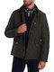 Barbour Powell Quilted Men's Winter Puffer Jacket Khaki