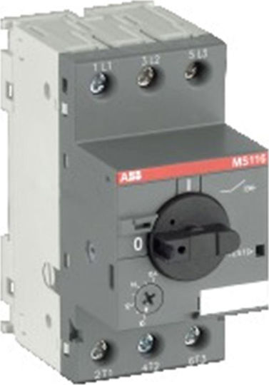 Abb Industrial Thermomagnetic Θερμομαγνητικός Διακόπτης 2.50-4.0A MS116-4 17934