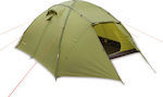 Pinguin Tornado 2 Camping Tent Igloo Green 4 Seasons for 2 People 220x150x90cm