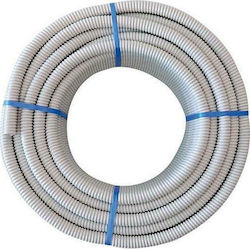 Eurolamp 151-21810 Electrical Conduit with Diameter 32mm made of Plastic 1m Grey 151-21810