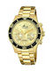 Lotus Watches Ρολόι με Μεταλλικό Μπρασελέ σε Χρυσό χρώμα