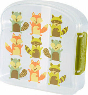Sugar Booger Plastic Kids' Food Container Multicolour x x 4.5cm