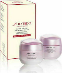 Shiseido Lucent Set Gel Cream 50ml + Overnight Cream & Mask 75ml