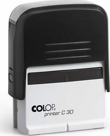 Colop Printer C30 Правоъгълена Печат "Текст" и Черен Мастило