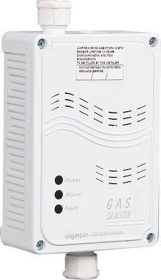 Olympia Electronics Autonomous Gas Detector με Ρελέ και Buzzer IP42 BS-687