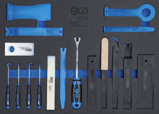 BGS Technic Δίσκος Εργαλειοφόρου με 17 Εργαλεία