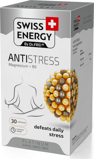 Swiss Energy Antistress Platinum Supplement for Anxiety 30 caps