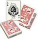 Cart Classics Plasticized Card Deck Red