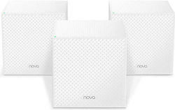 Tenda MW12 Mesh Wi‑Fi Τριπλό Kit Tenda MW12 Mesh Wi‑Fi Τριπλό Kit