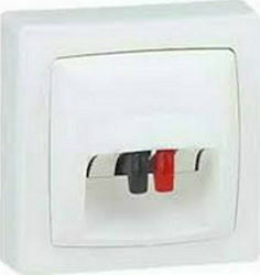 Legrand Oteo Complete Audio & Video Speakers Socket White 086039