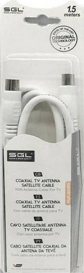 SGL Antenna Cable Coax male - Coax female 3m (196703)