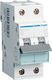 Hager Automatic Circuit Breaker 10A Double-pole AC MCN510