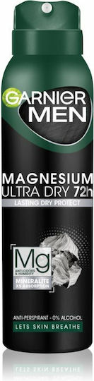 Garnier Men Magnesium Ultra Dry 72h Дезодорант 72h Спрей 150мл