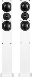 System Audio Saxo 30 Pair of Hi-Fi Speakers Floor 120W 3 No of Drivers W13xD20xH99cm. White