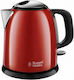 Russell Hobbs Plus Βραστήρας 1lt 2400W Κόκκινος