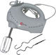 Oscar Plus Hand Mixer 200W Gray