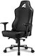 Sharkoon Skiller SGS40 Sytnhetic Leather Καρέκλα Gaming Δερματίνης με Ρυθμιζόμενα Μπράτσα Μαύρη