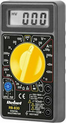 Rebel Digital Multimeter with Measurement AC / DC / Resistor RB-830