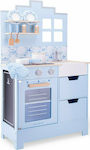 New Classic Toys Kids Kitchen Delft made of Wood for 3+ Years Old 103 cm.