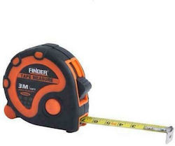 Finder Tape Measure with Auto-Rewind 3m