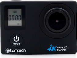 Lamtech LAM021615 LAM021615 Action Camera 4K Ultra HD Υποβρύχια (με Θήκη) με WiFi Μαύρη