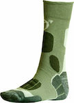 Toxotis Active Wear Long Hunting Socks in Green color