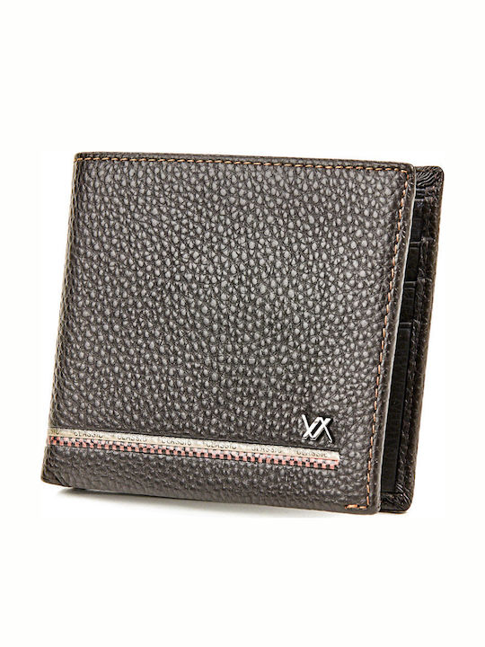Verde Men's Wallet RFID Cards Brown