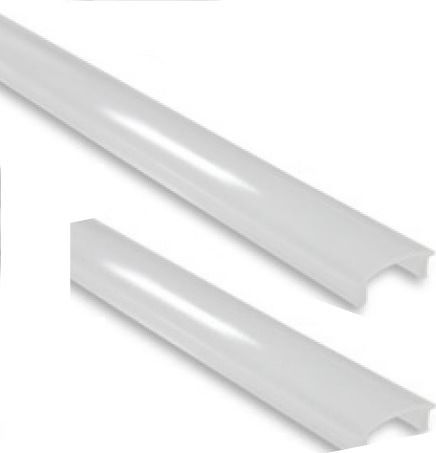 Fos me Καπάκι για Προφίλ Αλουμινίου Λευκό Ματ 17.4x7mm 24-00121