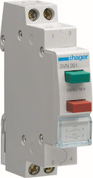 Hager Μπουτόν Ράγας 230V 16A