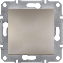 Schneider Electric Asfora Κάλυμμα Διακόπτη σε Μπρούτζινο Χρώμα EPH5600169 Schneider Electric Asfora Κάλυμμα Διακόπτη σε Μπρούτζινο Χρώμα EPH5600169