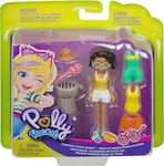 Mattel Miniature Toy Cookout Cutie Shani Polly Pocket for 4+ Years 7cm. (Various Designs/Assortments of Designs) 1pc