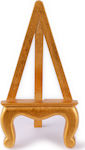 Wooden easel 9x7x18 cm.