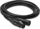 Hosa Cable XLR male - XLR female Μαύρο 3m CMK-010AU