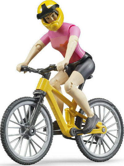 Bruder Mountain Bike with Female Cyclist