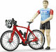 Bruder Road Bike with Male Cyclist