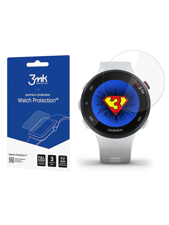 3MK Curved ARC Screen Protector για το Garmin Forerunner 45S 3τμχ