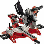 Einhell TC-SM 2534/1 Dual Φαλτσοπρίονο Συρόμενο με Ισχύ 2350W, Οδηγό Laser & Δίσκο Κοπής Διαμέτρου 250mm