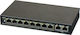 Pulsar S108 PoE Unmanaged L2 PoE+ Switch με 10 Θύρες Ethernet