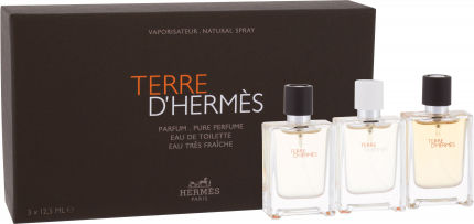 Hermes Terre d´Hermès Set Pentru Bărbați Set Cu Apă De Parfum Și Mini Apă De Parfum