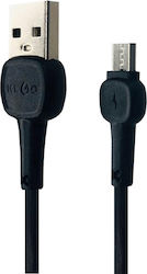 KLGO S7 Редовна USB 2.0 към Микро USB 1м Черен