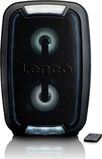 Lenco BT-272 Bluetooth-Lautsprecher 20W mit Akkulaufzeit bis zu 7 Stunden Schwarz