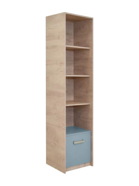 Bookcase Kinder Blue 50x42x203cm