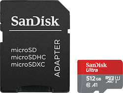 Sandisk Ultra microSDXC 512GB Klasse 10 U1 A1 U...