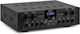 Power Dynamics PV240BT Commercial Power Amplifier 4 Zone Equipped with USB/FM/Bluetooth Black