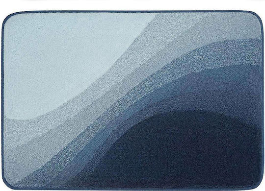Kleine Wolke Αντιολισθητικό Πατάκι Μπάνιου Malin 9144754539 Ice Blue 55x65εκ.