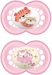Mam Orthodontic Pacifiers Silicone Night Tiger ...