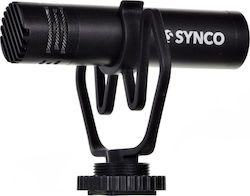 Synco Electret 3.5mm Microphone Mic-M1 Shock Mounted/Clip On for Camera