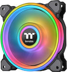 Thermaltake Riing Quad 12 RGB Radiator Fan TT Premium Case Fan 120mm με Σύνδεση 9-Pin