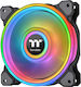 Thermaltake Riing Quad 12 Radiator Fan TT Premium Case Fan 120mm (1500rpm / 40.9cfm) με RGB Φωτισμό και Σύνδεση 9-Pin