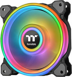 Thermaltake Riing Quad 14 RGB Radiator Fan TT Premium Case Fan 140mm με Σύνδεση 4-Pin PWM